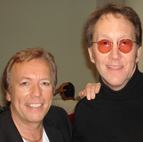 Richard Gower with Doug Fieger of The Knack - 2007